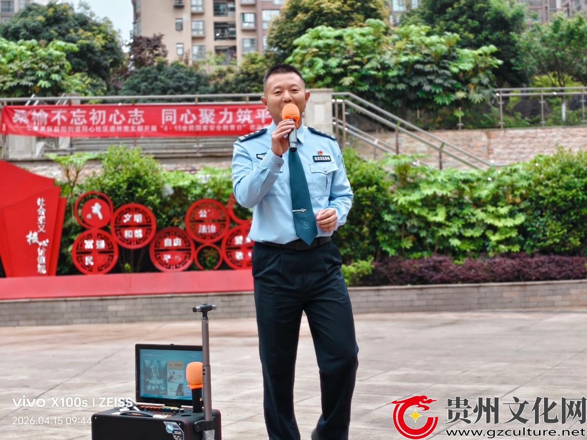 七星关区碧阳街道同心社区退休党支部组织开展全民国家安全教育日主题宣传活动