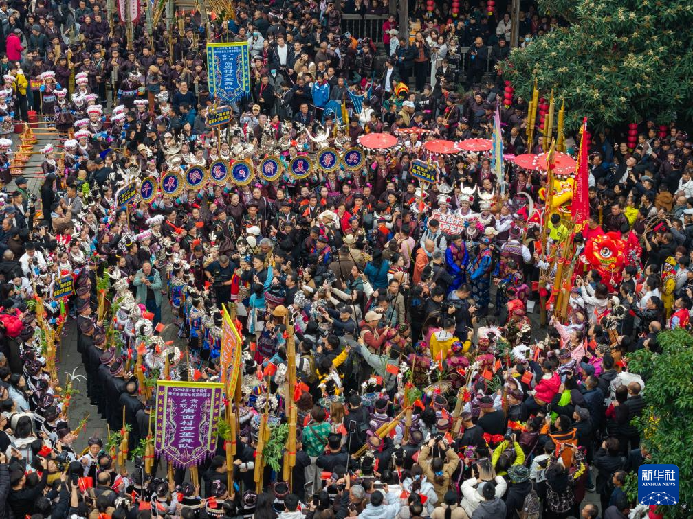 侗年带热“侗乡第一寨”冬季旅游