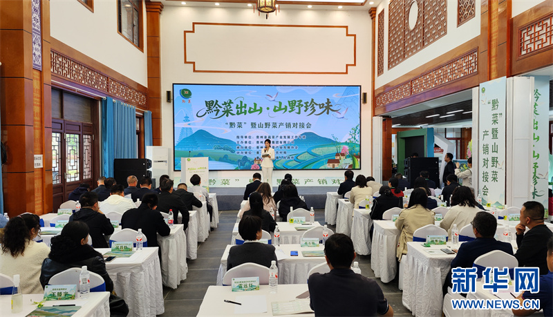“黔菜”暨山野菜产销对接会在贵州黄平举行
