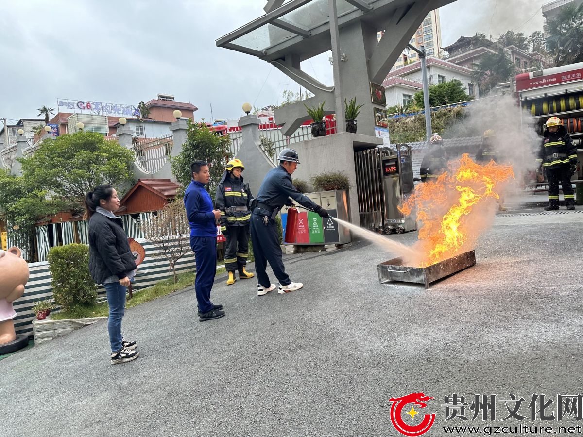 贵州赫章：消防在“童”心 安全护“幼”行