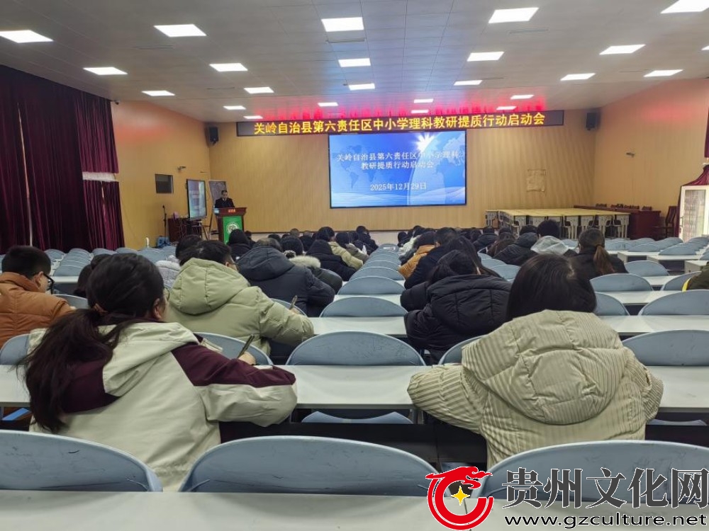 13所学校携手！关岭自治县第六责任区小学理科教研提质行动启动