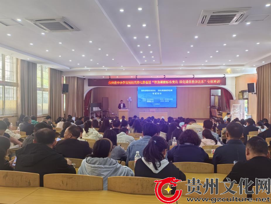 12所小学联动！关岭自治县中小学理科提质第七责任区开展专题培训