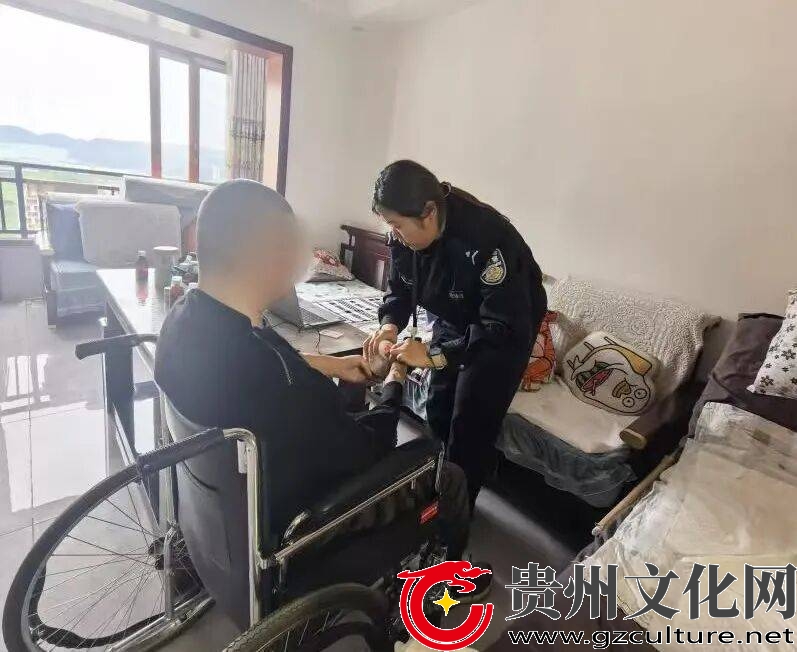 贵阳市公安局乌当分局：这份上门服务 尽显藏蓝担当