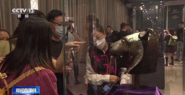 时隔163年五兽首重聚圆明园 动画演示喷水过程→