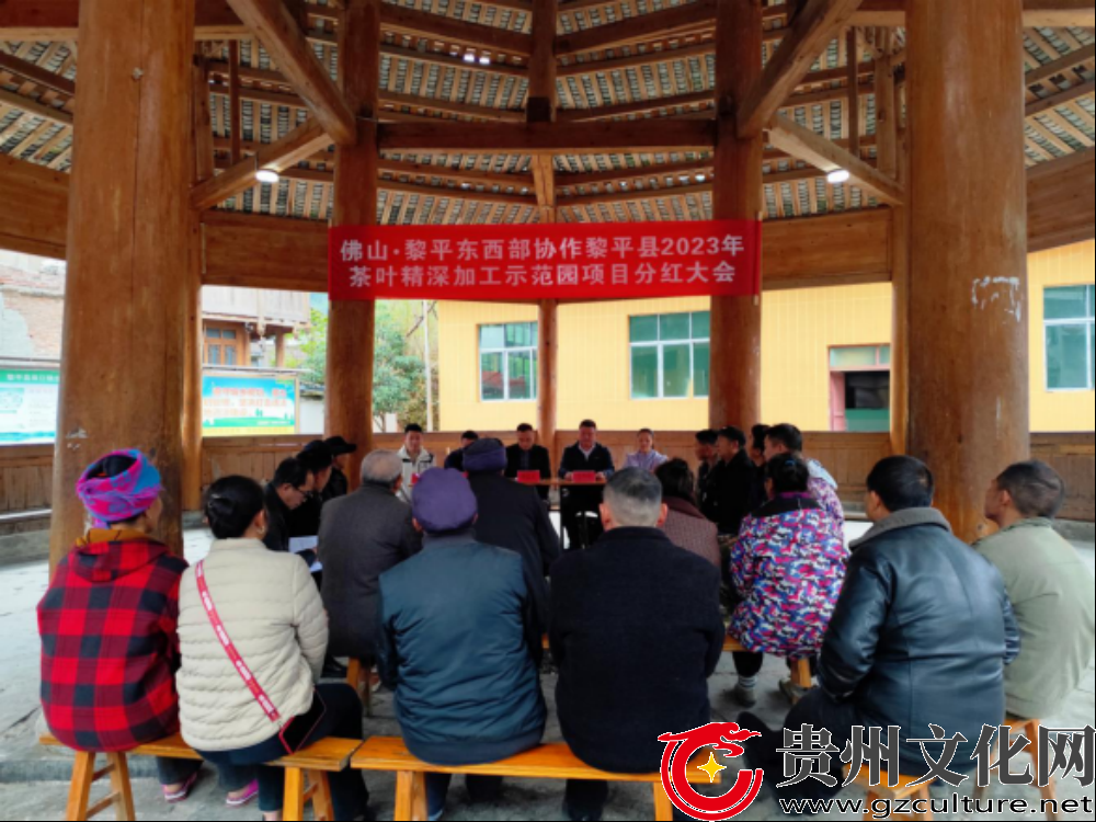 黎平县：东西协作结硕果 乜洞村民喜领分红