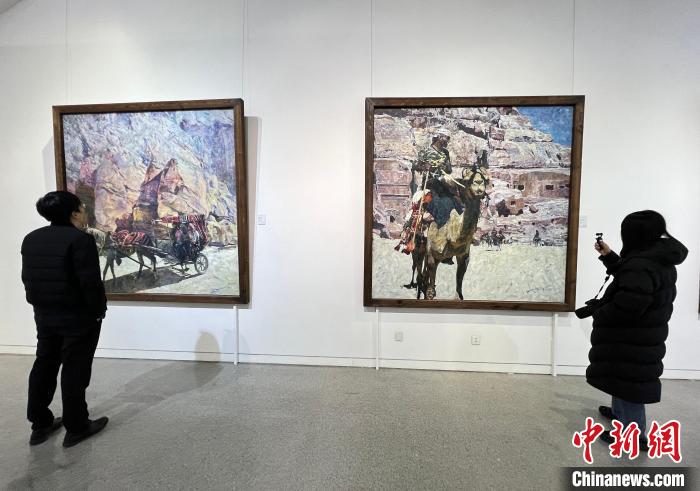 展览现场。　潘旭临 摄