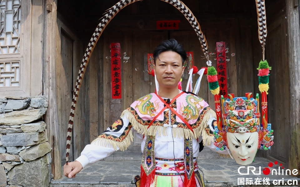 【解码贵州·读懂中国】<a href=//www.hp-dv.com target=_blank class=infotextkey>安顺</a>地戏：六百年遗响唱新声 薪火相传让非遗文化“落地生花”_fororder_IMG_5939.JPG