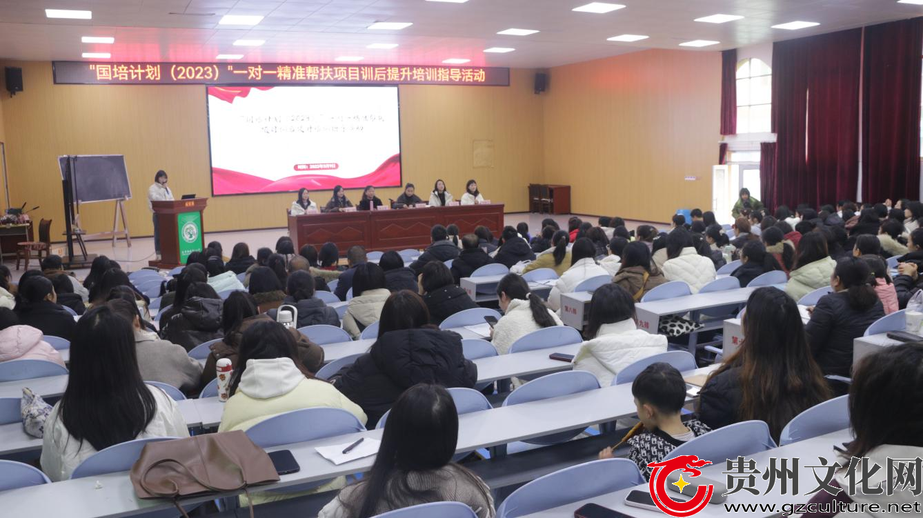 “国培计划”一对一精准帮扶项目训后提升培训在关岭举行