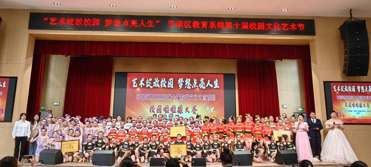 书法、绘画、合唱、啦啦操……安顺平坝区校园文化艺术节 “艺”展芳华