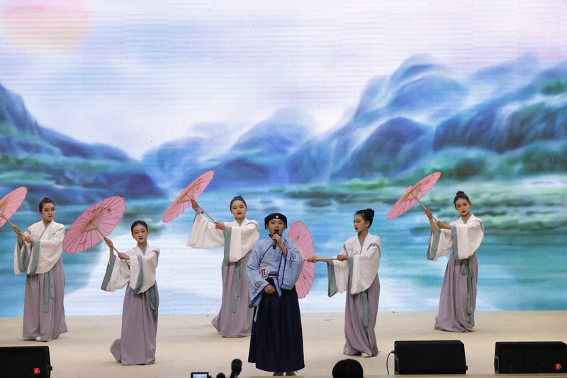 大赛比赛现场。周海东摄