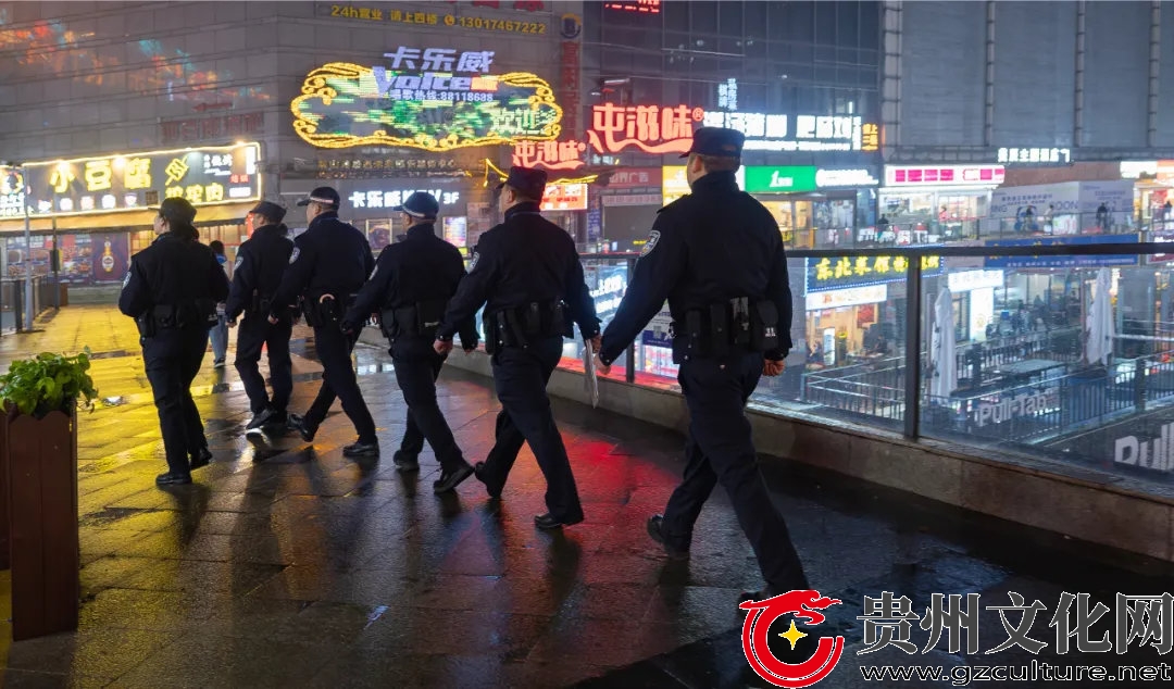 新春走基层 贵警护平安