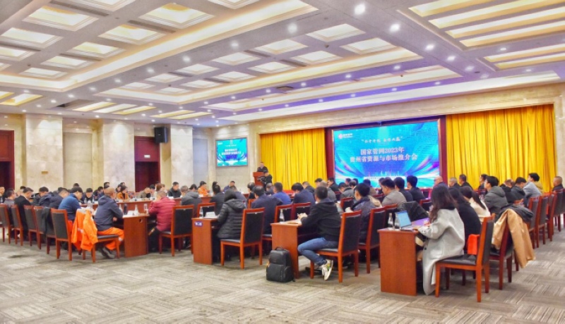 国家管网集团西南管道公司贵州市场开发中心负责人致辞中。