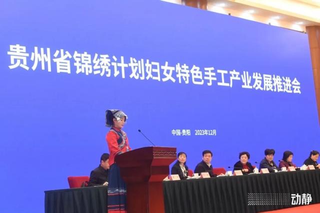 贵州省锦绣计划妇女特色手工产业发展推进会举行