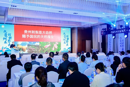 2025“贵州刺梨·健康中国行”暨产业大招商推介会在北京举行