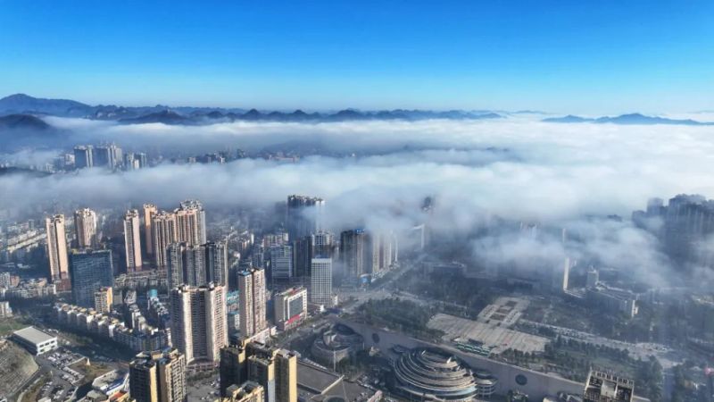 毕节：城市蝶变 满目新景