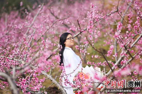 桃花。